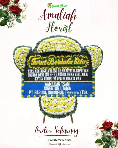 Papan Bunga Duka Wedding Outdoor Anyer